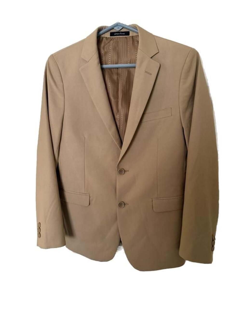 Giorgio Fiorelli Fine Tailoring Tan Suit Jacket Youth 16T